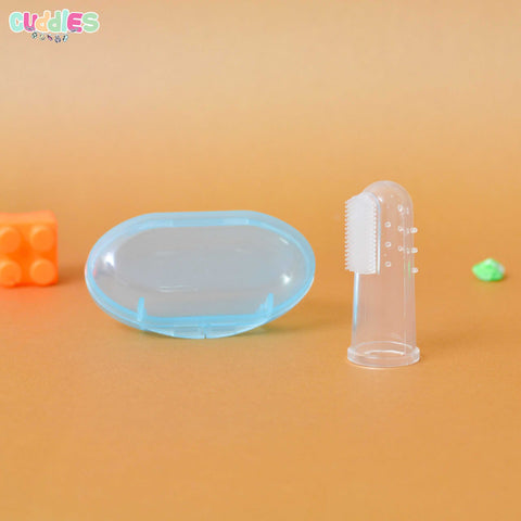Baby Silicon Transparent Finger Tooth Brush