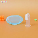 Baby Silicon Transparent Finger Tooth Brush