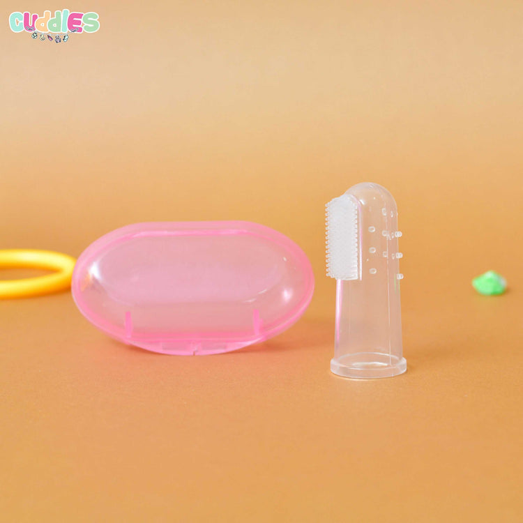 Baby Silicon Transparent Finger Tooth Brush